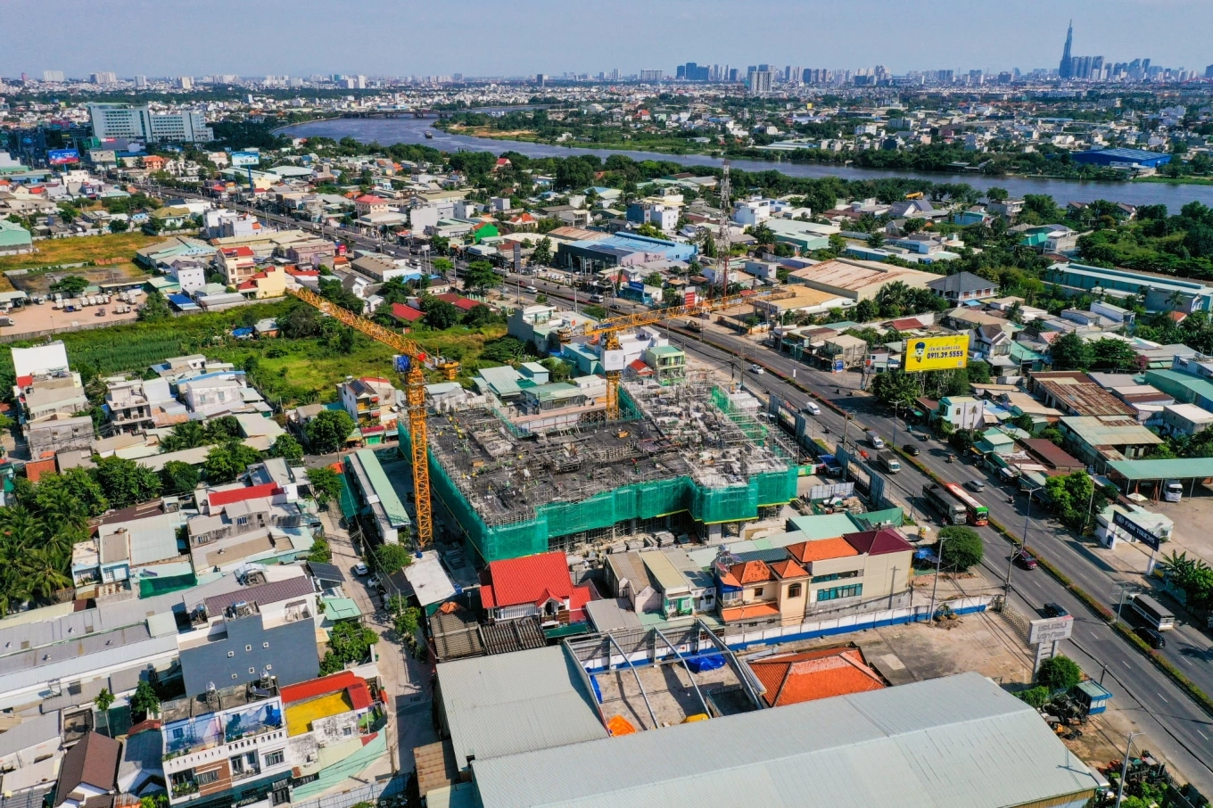 Giá căn hộ sơ cấp ở Bình Dương tăng mạnh